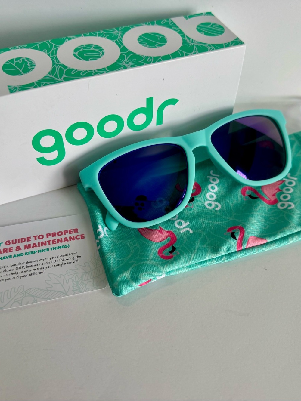 Goodr OG Sunglasses Electric Dinotopia Carnival NEW in Box